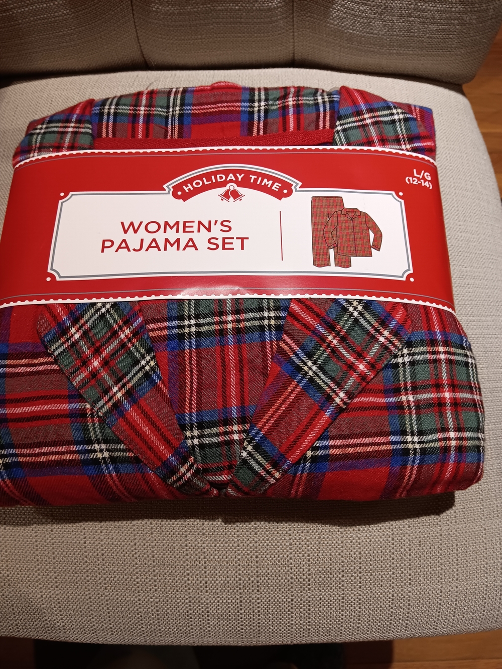 Primark Women's Pajama Set - Red Plaid
